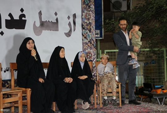 جشن بزرگ غدیر کانون فارس با حضور خانواده ممتاز قرآنی